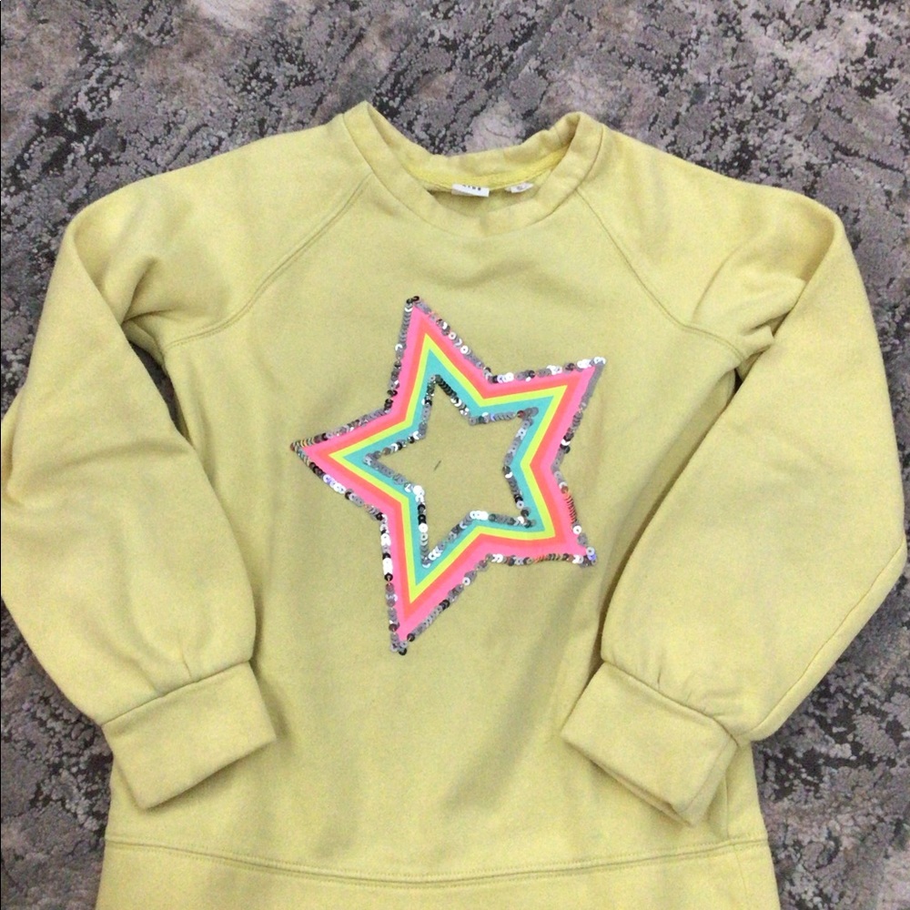 Yellow girls sweatshirt